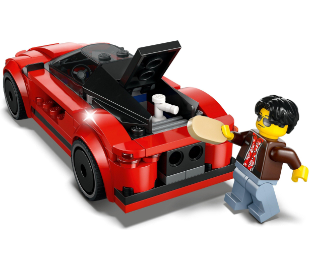 LEGO City 60448 Czerwony samochód sportowy - 1284112 - zdjęcie 2